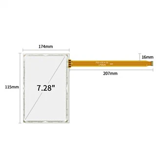 Màn hình cảm ứng điện dung Surface 7.28 inch Màn hình cảm ứng cảm ứng Micor
